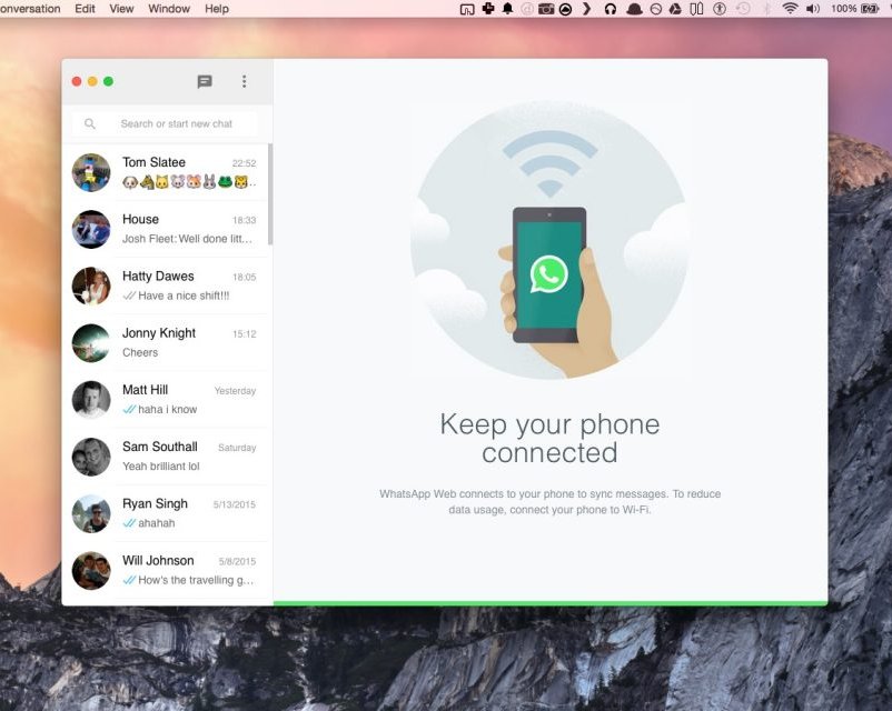 WhatsMac — клиент WhatsApp для владельцев Mac