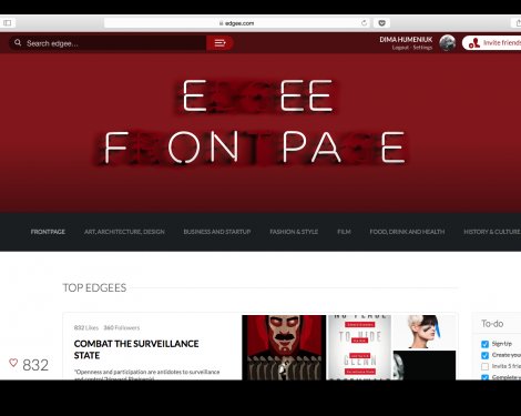 Edgee — площадка для ваших интересов и увлечений