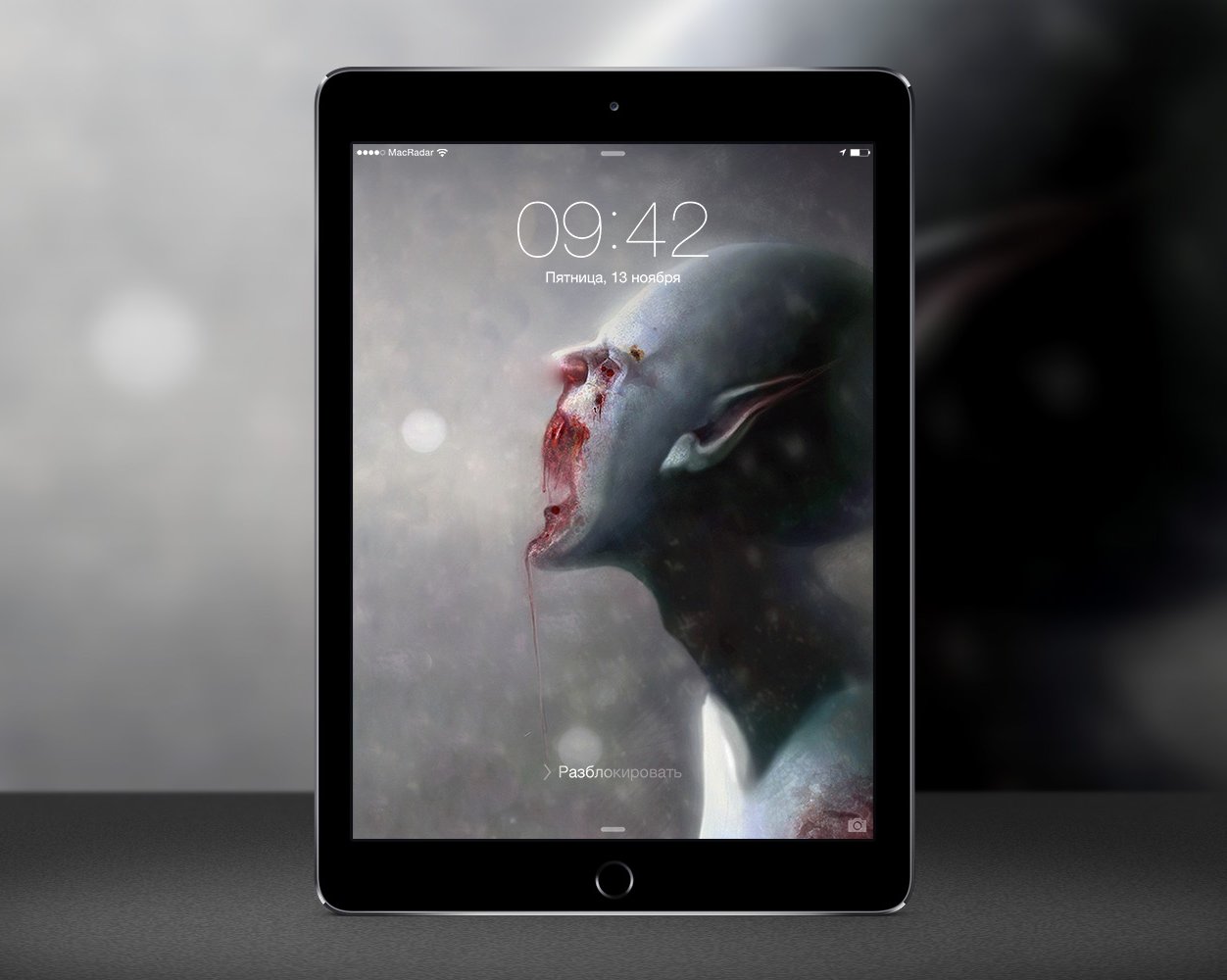 Обои для iPad: Ужастей заказывали?