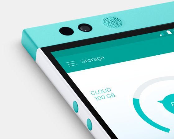 Robin — смартфон с почти бесконечным объемом встроенной памяти