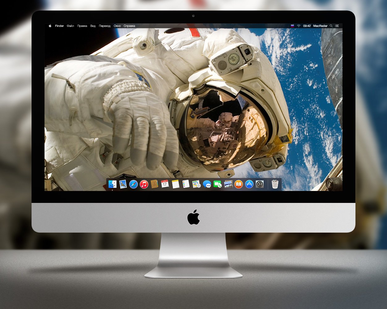 Обои для OS X: С Днем космонавтики!