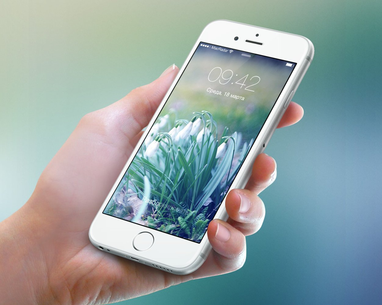 Обои для iPhone: Весна красна
